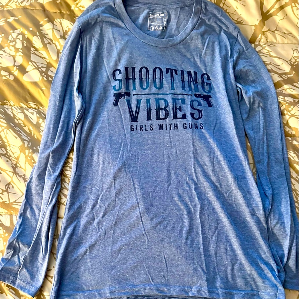 Women’s Girls With Guns Long Sleeve Tee Shirt